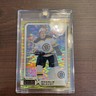 2018-19 O-Pee-Chee Platinum Seismic Gold Charlie McAvoy /50 #99 Boston Bruins