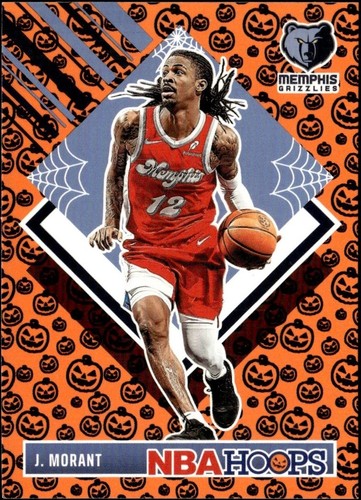 2024-25 Panini Haunted Hoops Ja Morant Tribute Orange Memphis