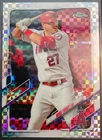 2021 Topps Chrome #27 Mike Trout Refractor Angels Card