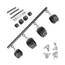 BDSM Bondage Restraints with Handcuffs Ankle Cuffs for Couples Spreader Bar S...