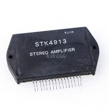 1PCS STK4913 SANYO SIP-ZIP Thick Film Hybid Circuit 2-Channel 50W Min NEW