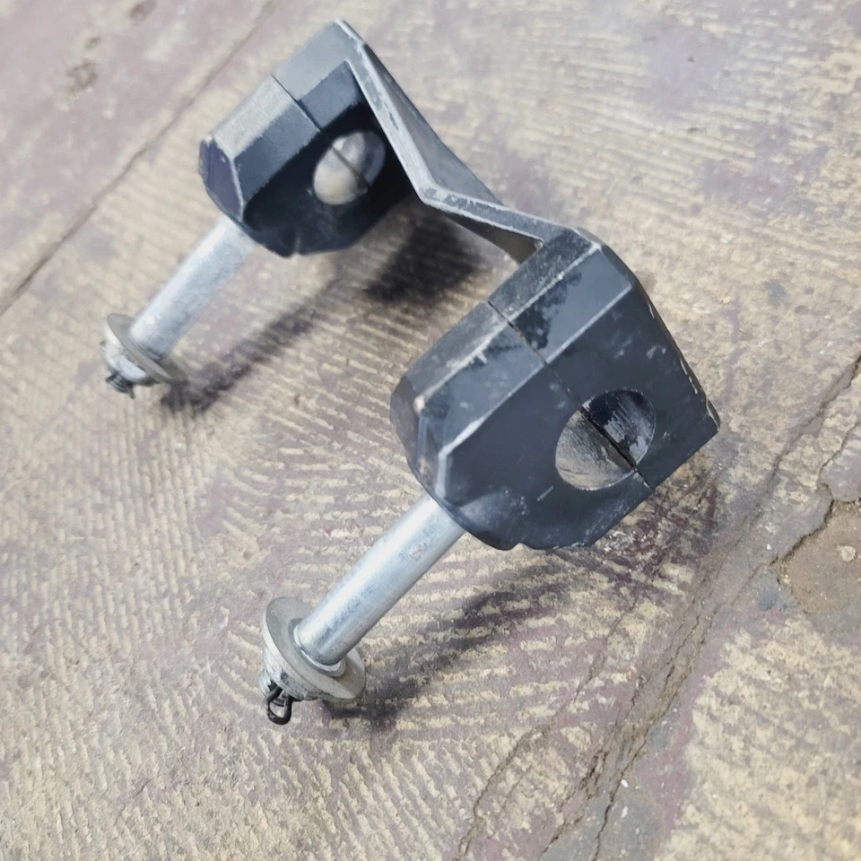 2003 2004 2005 2006 Kawasaki Z1000 ZR1000 Handlebar Clamp Risers Riser - Image 3 of 4