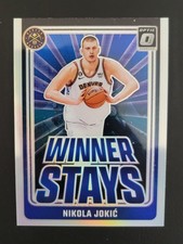 2024-25 Donruss Optic Nikola Jokic Winner Stays Holo Prizm #6 Nuggets 