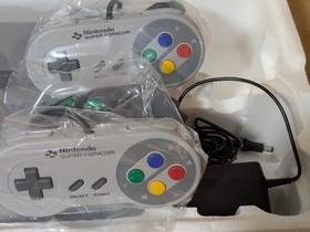 Nintendo Official Super Famicom SFC SNES Console Complate set Good Shell