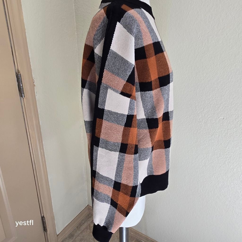 RODEBJER Reilly Check Multi/patterned pullover kn… - image 3