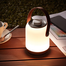 Lightbox LED Tischleuchte | Kabellose Tischlampe Mit Akku | Portable/Mobil | Dim