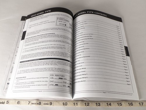 Operating Manual Book for Airtronics SD-6G Remote Control R/C Aircraft Plane - Picture 5 of 8