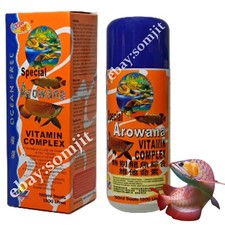Fish Arowana Vitamin Complex Minerals Multivitamins Enhances Color Health 150 ml