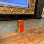 VINCI Lighter - Gold Tone and Red Color — photo 2