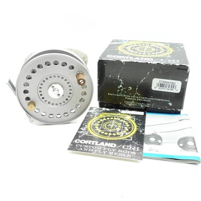Cortland C.R.I. 2400 Fly Fishing Reel. W/ Box & Case.