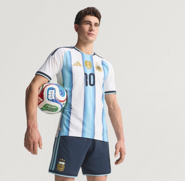 Lionel Messi #10 Argentina 2026 Home AUTHENTIC MATCH Jersey (Size: L)