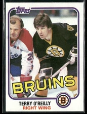 1981-82 Topps Terry O'Reilly #E71 Boston Bruins