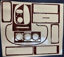 Wood Look Dash Trim Kit  Volkswagen Polo 1994-1999  Panel Trim Coating