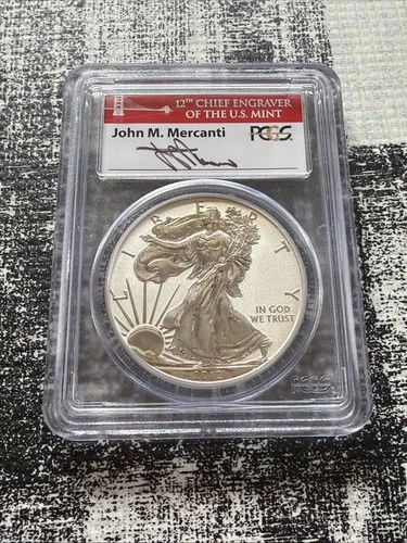 PCGS 2012-S PR70 American Silver Eagle Reverse Proof 🇺🇸