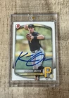 Konnor Griffin 2025 Bowman Paper Signed Card IP  Autographed Pirates MLB