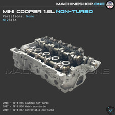 N12 2007-2013 Mini Cooper 1.6L NON-TURBO cyli...