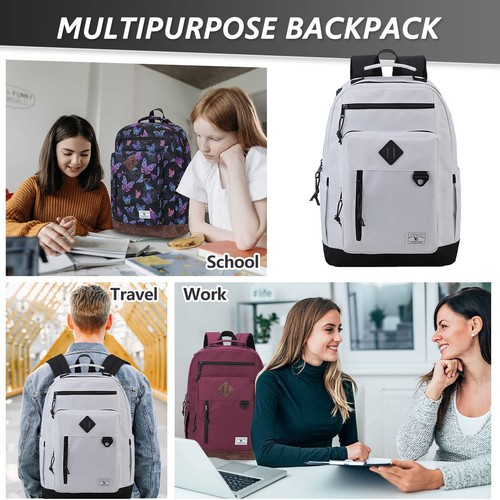 Backpack for Men Women,Lightweight Girls Boys Bookbag with Mulitiple Pockets,... - Picture 7 of 7