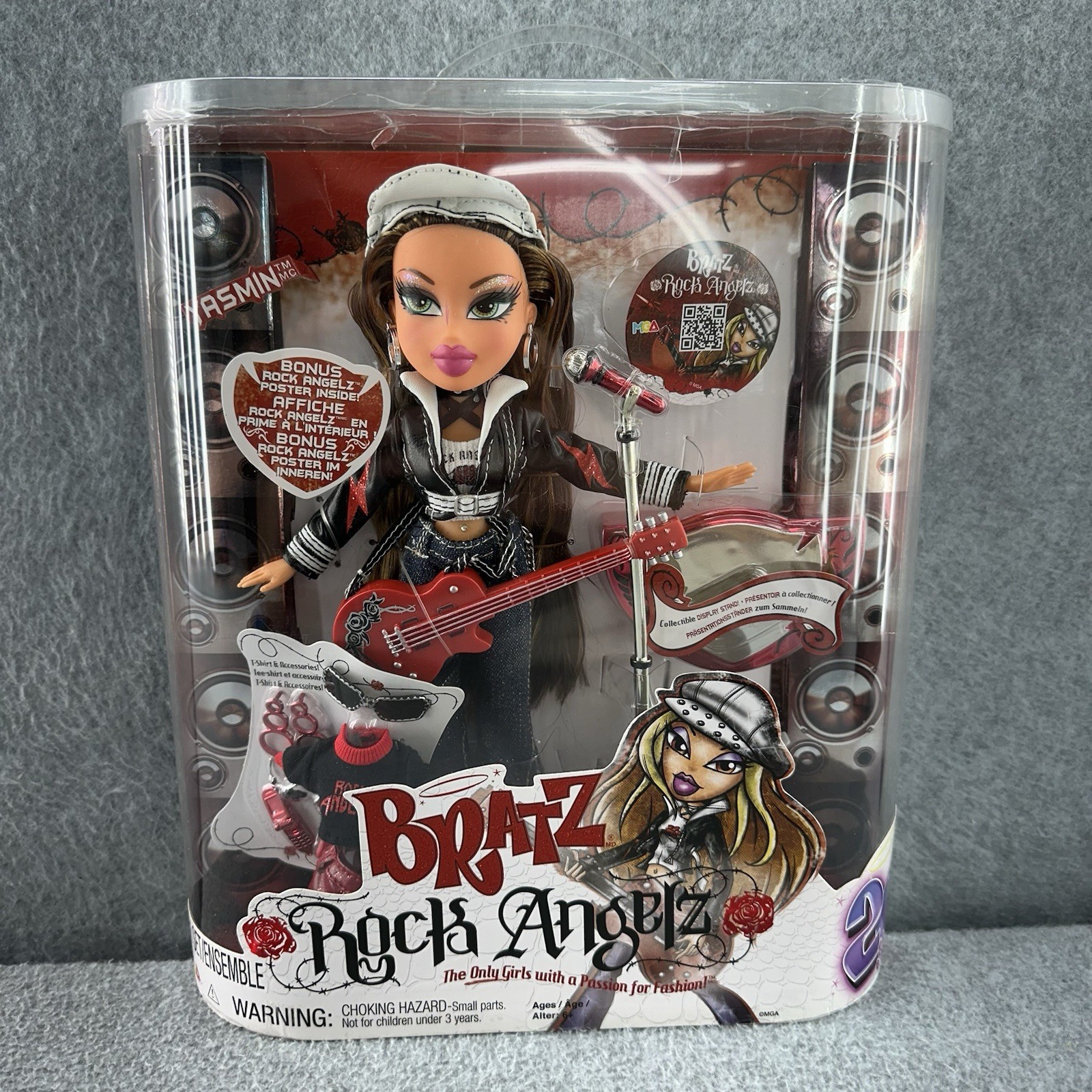Bratz YASMIN Rock Angelz Doll 20 Years Anniversary 2021 Release NRFB New Angels