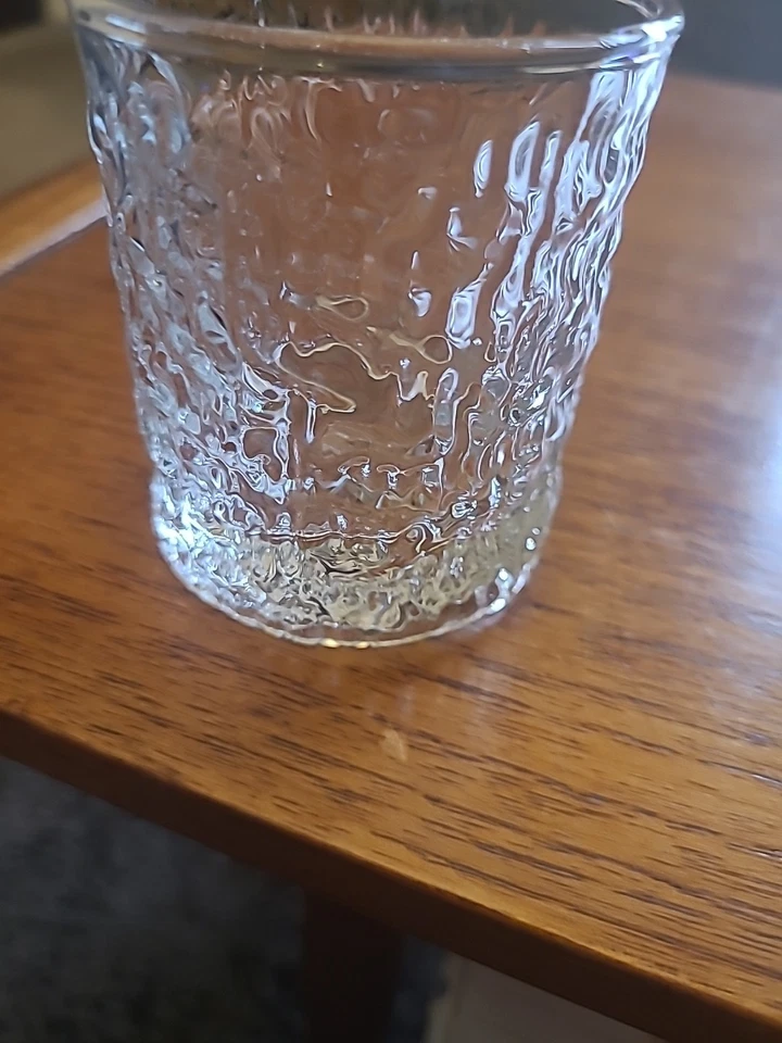 Vintage / Retro Ravenhead Siesta Bark Effect Small 14cl  Glasses - Image 3 of 4