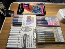 Adult Coloring Misto Bundle! Copic, Prismacolor&Languo + FREE GIFT! WILL GO FAST