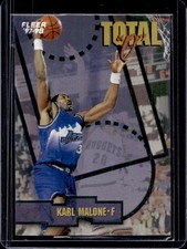 1997-98 Fleer Karl Malone Total #6 TO Jazz