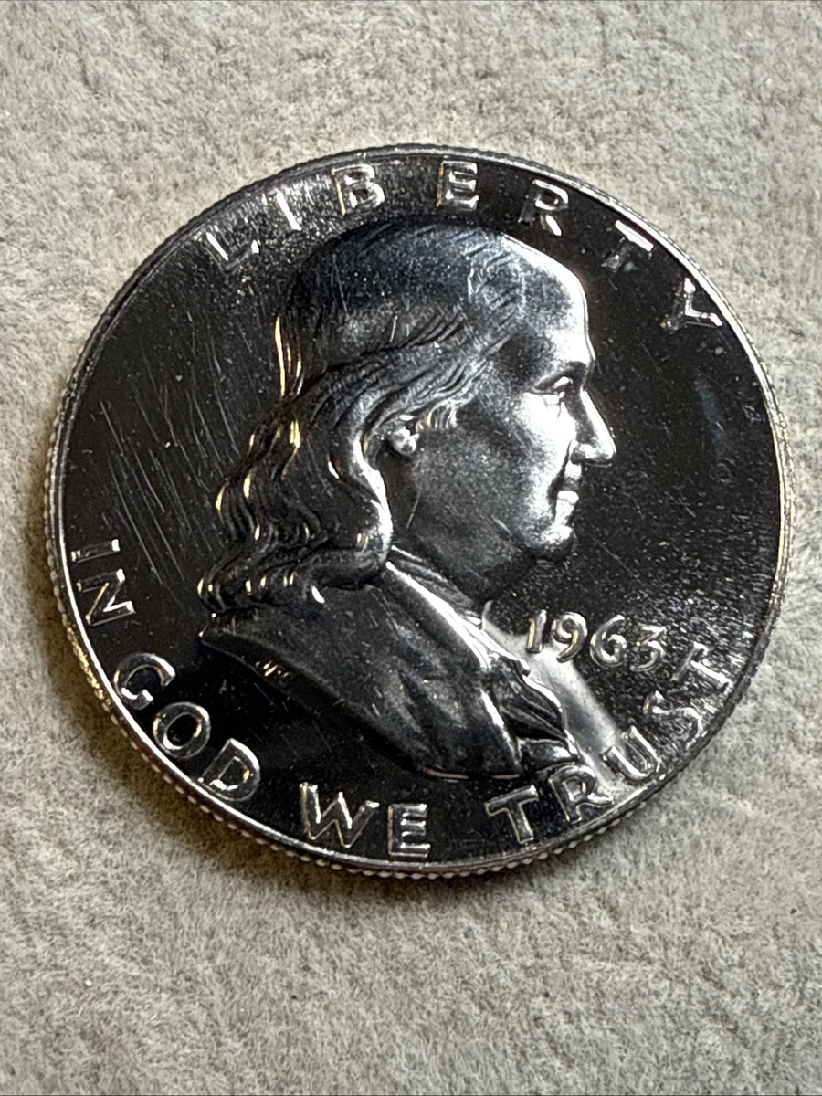 1963 Proof Franklin Half Dollars for sale | eBay