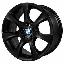 18 Bmw 525i Wheel Rim Factory Oem 59475 F 2004-2007 Satin Black
