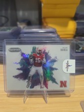 2025 Panini Prizm Black Color Blast Dylan Raiola SSP Case Hit Rookie Card