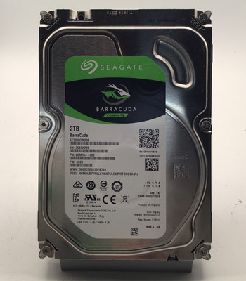Seagate Barracuda 2TB SATA III HDD Internal Hard Drive ST2000DM006 Tested Wiped