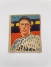 1934-36 Diamond Star Sam Rice #32