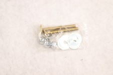 Harvey Toilet Bolt Double Nuts and Washer Kit Brass 053065-N