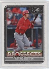 2022 Panini Three and Two Prospects 72/99 Nolan Gorman #P-10 k4s