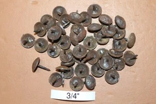 10-RAW CLAVOS,Gate Accents,Decorative Rustic Western Decor,3/4 Inch, CL-.75
