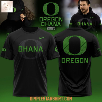 Oregon Duck X Ohana 2025 3D T-shirt