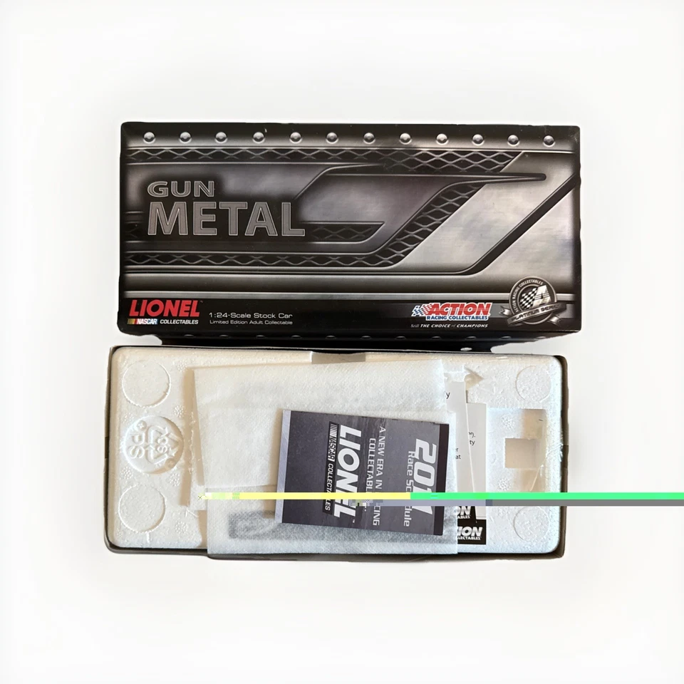 RARE! 1 of 79 2011 Kurt Busch #22 Shell Pennzoil Gun Metal 1/24 NASCAR Diecast - Image 3 of 4