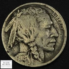 1913 D Type 2 Buffalo Nickel 5C