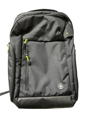 Swissdigital Java Reiserucksack extra großer Rucksack schwarz atmungsaktiv