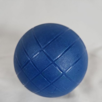 Sportcraft 4'' Bocce Ball Replacement Blue Ball (design detail in photo) Preowned