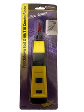 Platinum Tools 13109C PT Punchdown Tool w/ 66  110 Combo Blade