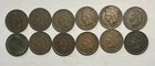 LOT OF 12 Indian Head Cent CIRCULATED