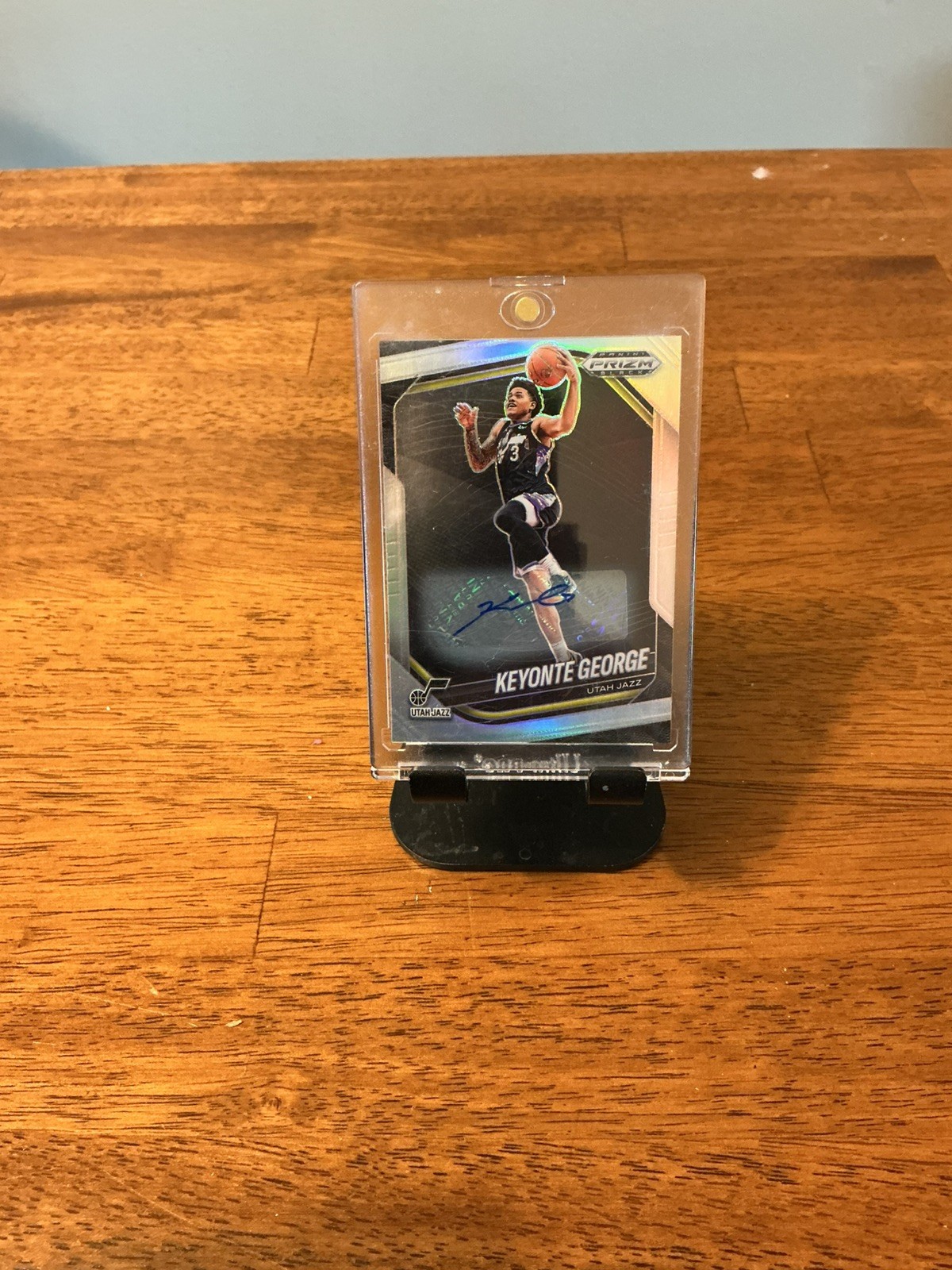 2024-25 Panini Prizm Black - Keyonte George Auto #12 Silver Prizm