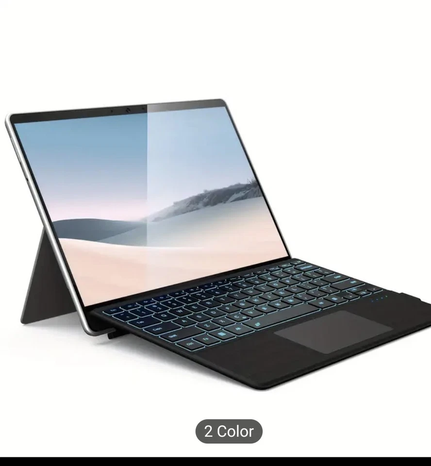 Teclado Surface Pro Microsoft Surface Pro teclado inalámbrico de 13 pulgadas Foto 2 de 3