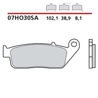 Brembo VORDERRADBREMSBELAGE-KIT Fur Kawasaki Ze 800 13-16-COD. 07HO30SA