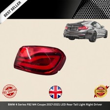 BMW 4 Series F82 M4 Coupe 2017-2021 LED Rear Tail Light Right Driver 63218496524