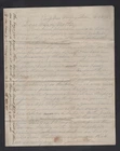 CIVIL WAR LETTER - 124th PA Infantry - Army Supply Trains at Fairfax Station, VA