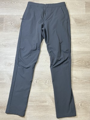 Lululemon Mens golf Pants 30x30 Commission Slim Tapered snap ankle Chino  Work