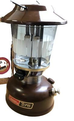 Vintage Coleman Lantern/Brown/Model 275 (Manuf. 08-1978) with