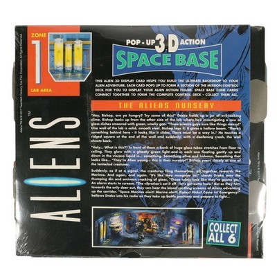 Pop Up 3D Space Base Zone 1 & 3 Lab Area / Main Control Deck - Aliens  / NECA - 