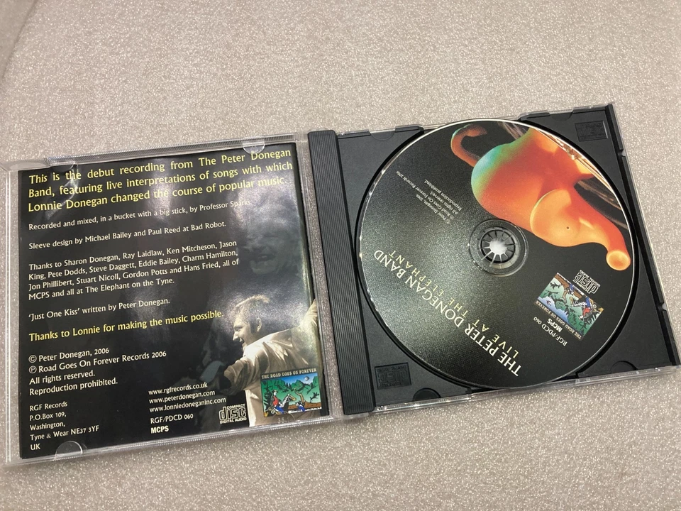 The Peter Donegan Band LIVE AT THE ELEPHANT on the Tyne (2006) LIKE NEW - Image 4 of 4