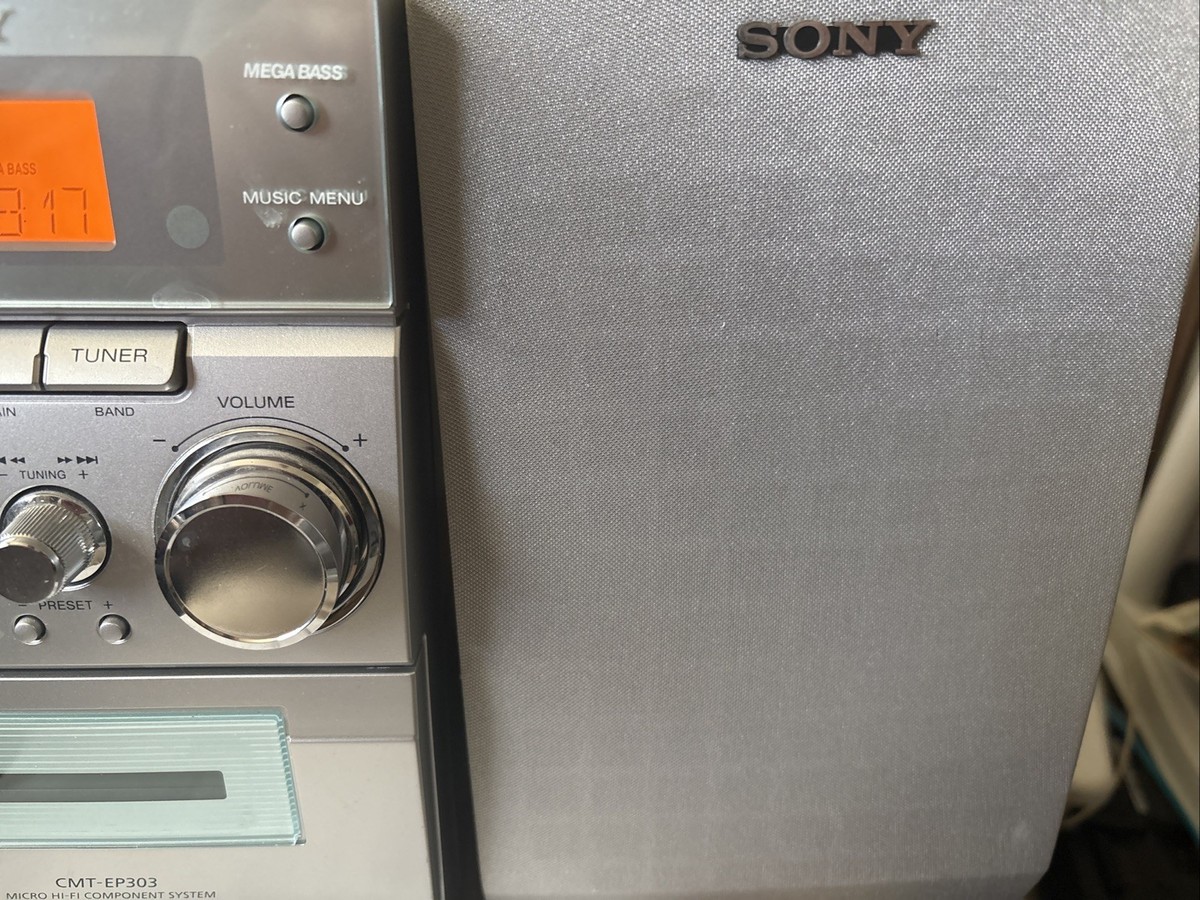 Buy Sony CMT-EP303 Micro HiFi System AM/FM CD Cassette W/ Remote